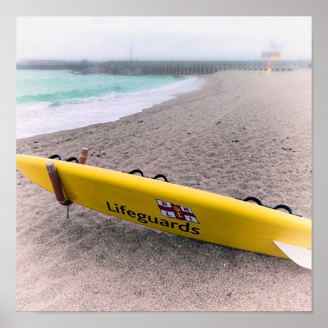 Poster Navegando até o resgate, West Bay, Dorset (Frente)