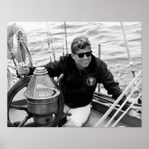 Poster Navigação do presidente John Kennedy