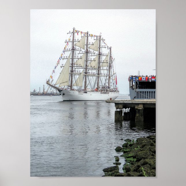 Poster Navio alto da União (Frente)