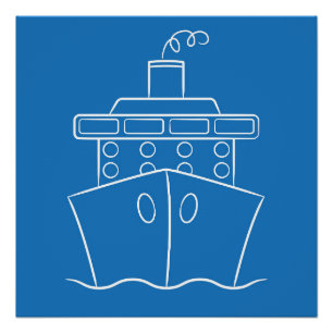 Pôster Navio de cruzeiro