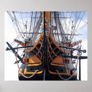 Pôster Navio de guerra [o arco da vitória