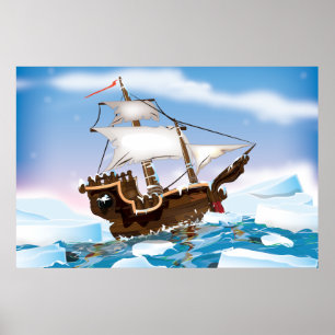Poster Navio de quebra-gelo