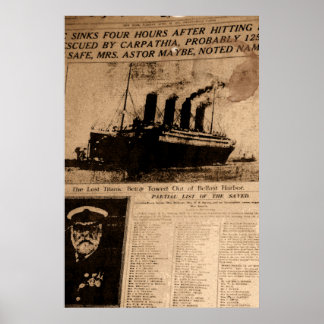 Pôster Navio de Sonhos Perdidos