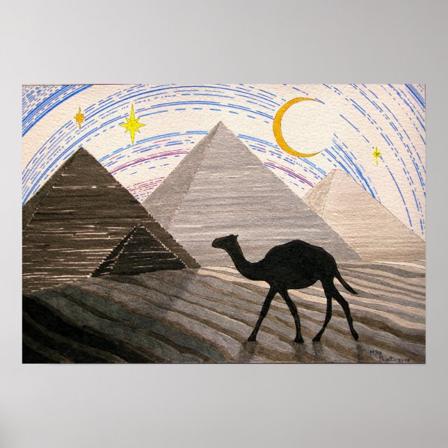 Poster Navio do Deserto (Frente)