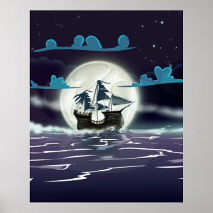 Pôster Navio Fantasma