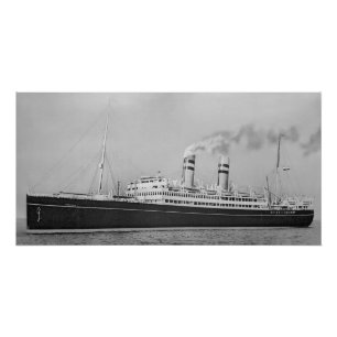 Pôster Navio holandês Veendam