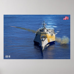 POSTER NAVIO LITORAL DE COMBATE - LCS-10