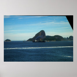 Poster Navio na baia