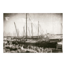 Navio no porto náutico