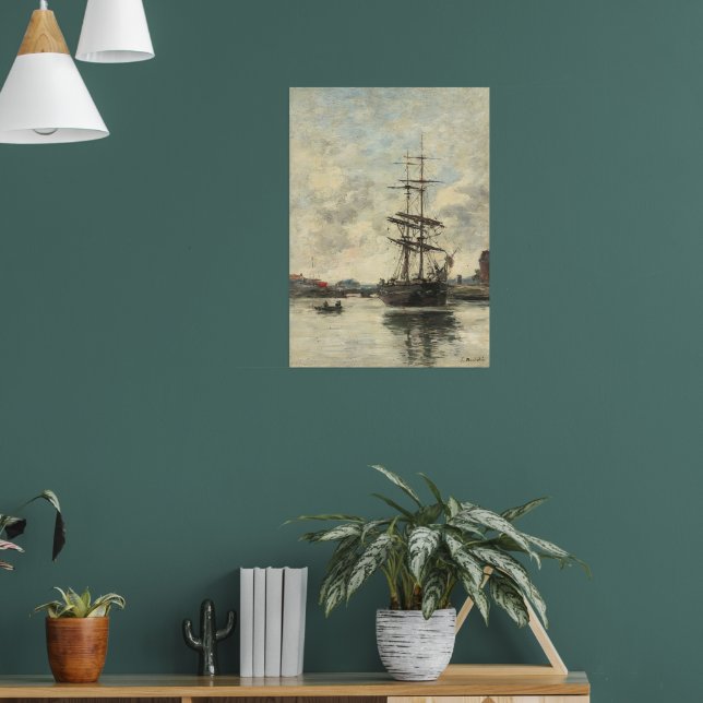 Poster navio nos touques (Sala de Estar 1)
