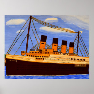 Poster Navio Titanic
