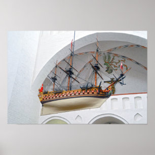 Pôster Navio Votivo da Catedral de Aarhus