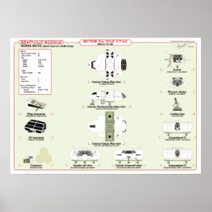 Pôster Navios da frota: Referência pessoal da canela.
