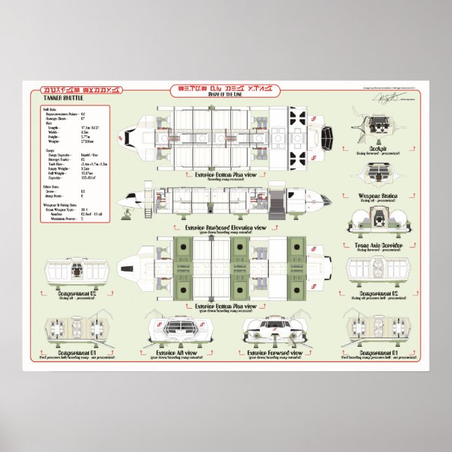 Pôster Navios da Frota Tanker Ref. Gráfico (Frente)