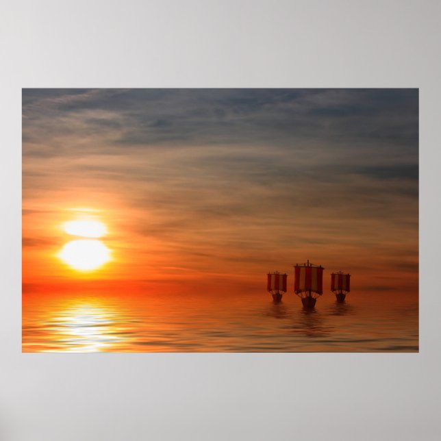 Poster Navios Viajantes (Frente)