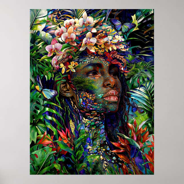 Poster “Nayari” - Jungle Mirage - Women In Amazonia   (Frente)