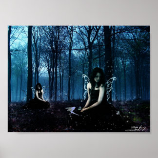 Pôster neblina forrest