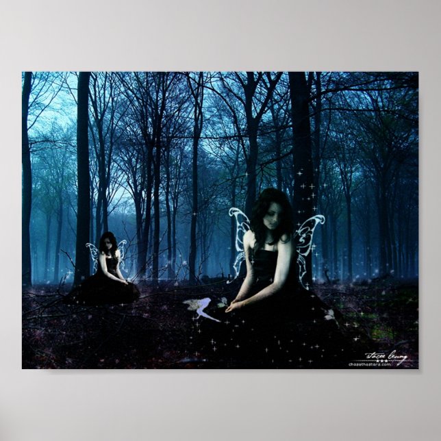 Pôster neblina forrest (Frente)