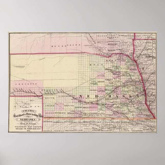 Pôster Nebraska (Frente)