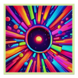 Pôster Nebula Burst: Caleidoscópio Cósmico