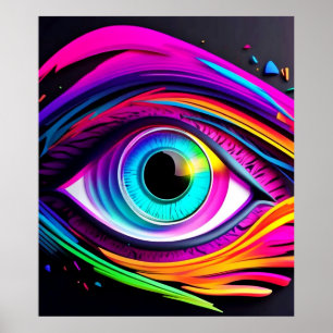 Poster Nebula Eye Design
