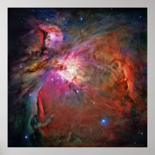 Pôster Nebulosa 42x42 de Orion (30x30)