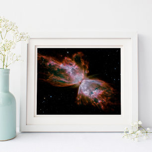 Poster Nebulosa Borboleta 10x8 Foto Espacial