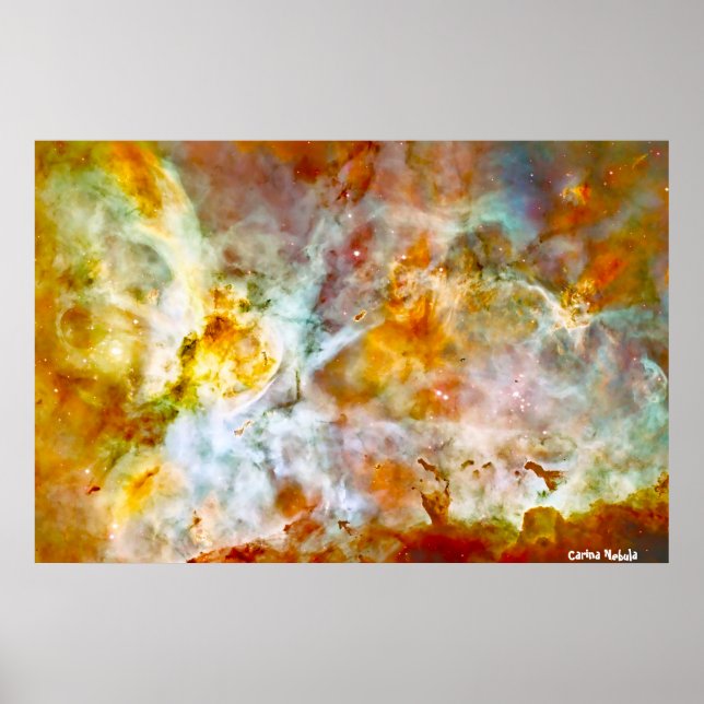 Poster Nebulosa Carina (Frente)