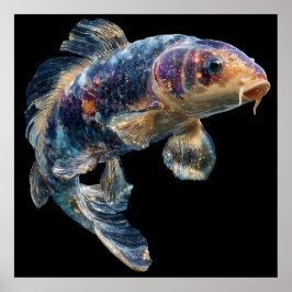 Poster Nebulosa Cósmica Koi