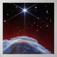 Nebulosa da Cabeça de Cavalo (Imagem NIRCam)