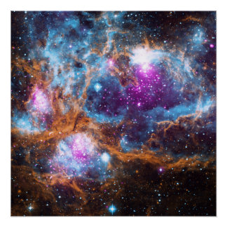 Pôster Nebulosa da Guerra e Paz - NGC 6357