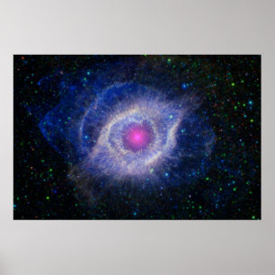 Pôster Nebulosa da hélice
