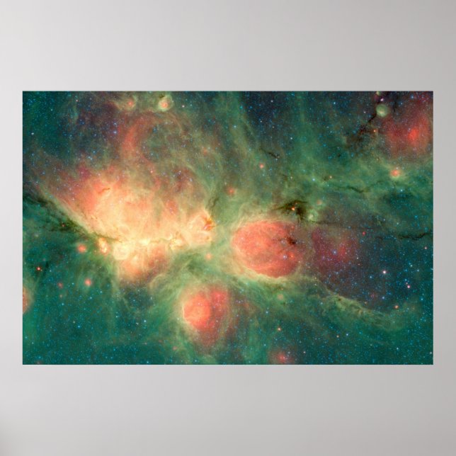 Poster Nebulosa da Pata do Gato Via Láctea (Frente)