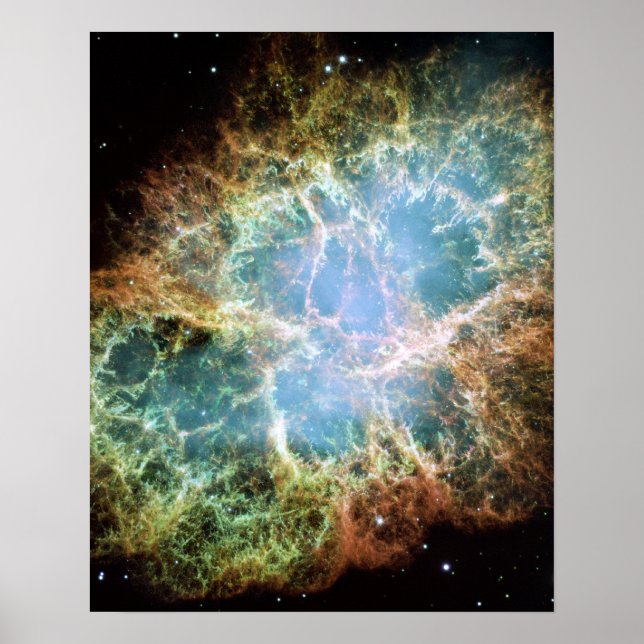 Pôster Nebulosa de caranguejo da cerceta (Frente)