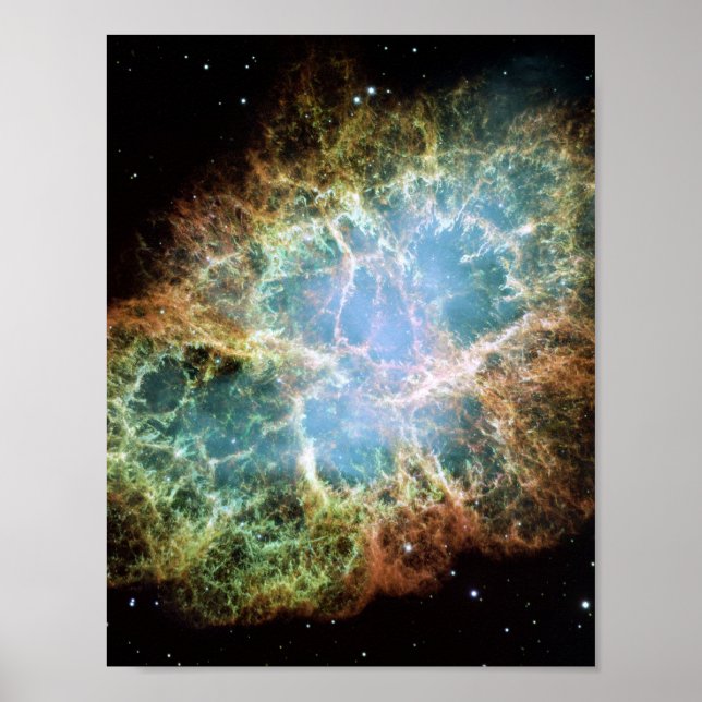 Pôster Nebulosa de caranguejo da cerceta (Frente)