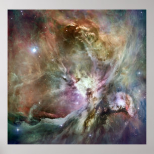 Pôster Nebulosa de Órion