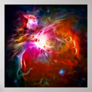 Pôster Nebulosa de Orion