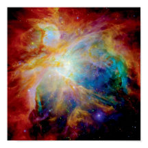 Nebulosa de Órion Hubble Spitzer Telescópio Espaço