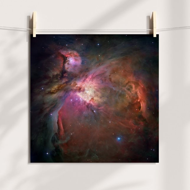 Poster Nebulosa de Órion - Rosa (The Orion Nebula - Pink Poster)