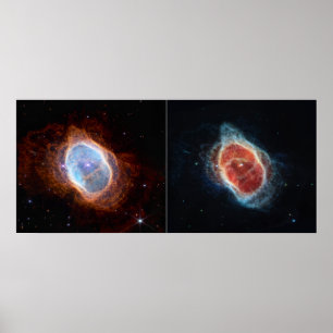 Poster Nebulosa do Anel Sul