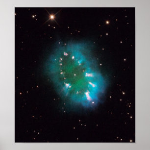 Poster Nebulosa do Colar (Telescópio Hubble)