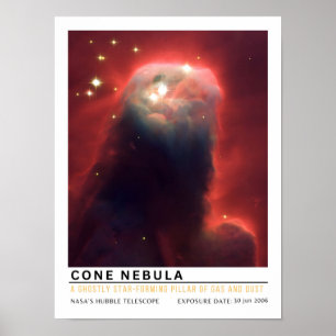 Poster Nebulosa do Cone Educação Espacial