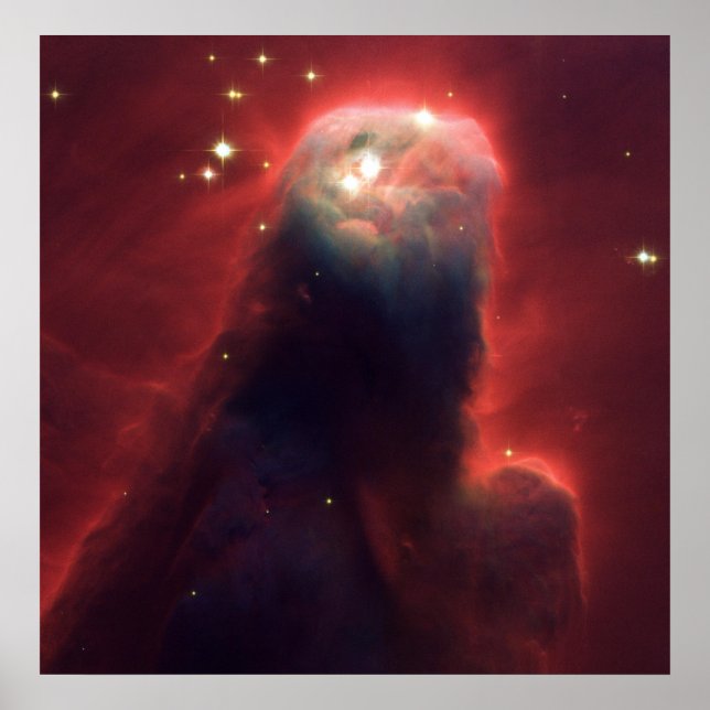 Poster Nebulosa do Cone (NGC 2264) - Pilar de Formatação  (Frente)