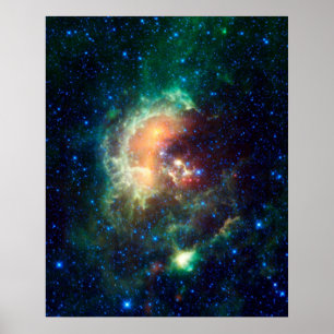 Poster Nebulosa do espaço