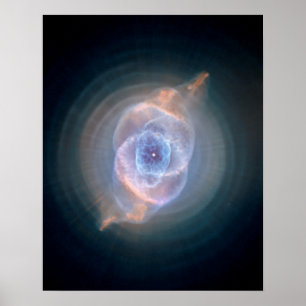 Poster Nebulosa do olho de gatos
