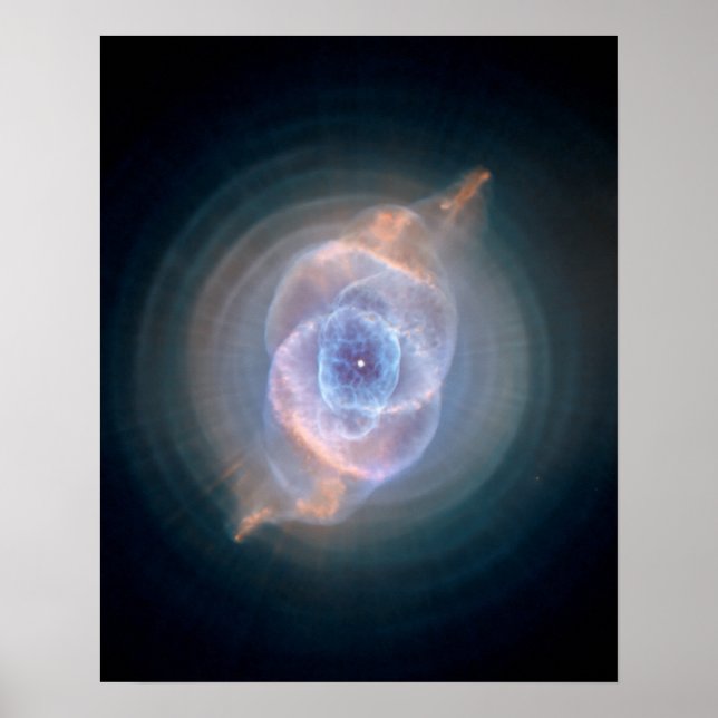 Poster Nebulosa do olho de gatos (Frente)
