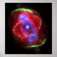 Nebulosa do Olho do Gato brilhando