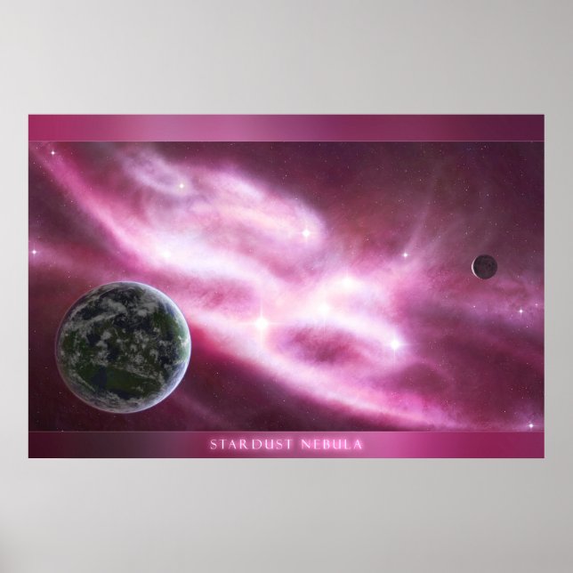 Poster Nebulosa do Stardust (Frente)