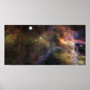 Poster Nebulosa do véu