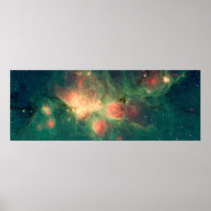 Poster Nebulosa Garra de Gato Via Láctea